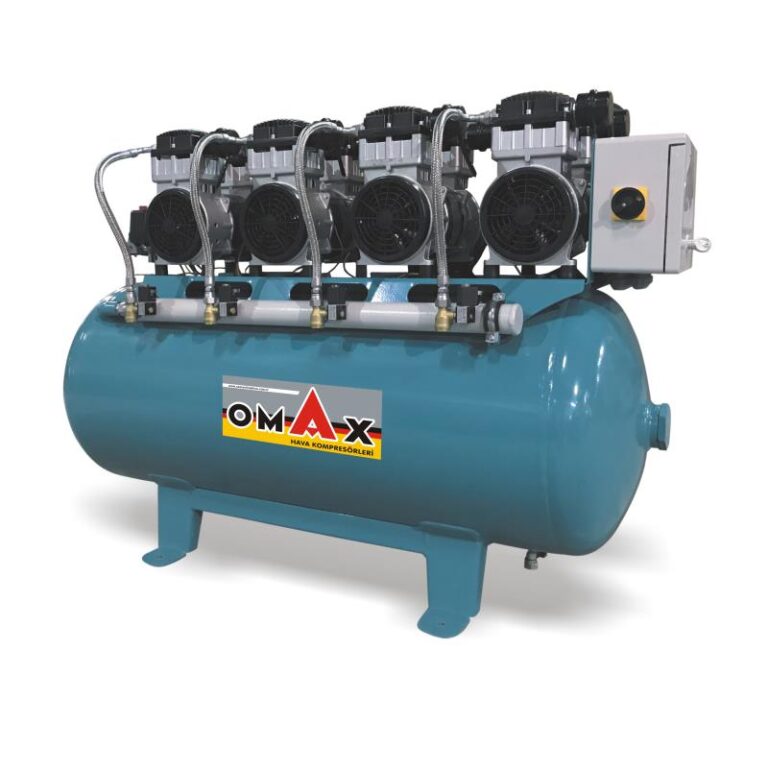 Yağsız səssiz pistonlu hava kompressoru